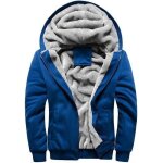 Funmoon manteau hommes À capuche zippée sweater hommes pull avec polaire veste Funmoon manteau hommes À capuche zippée sweater hommes pull avec polaire veste