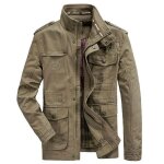 Funmoon outwear militaire automne hiver veste  capuche homme tactique respirant manteau de la veste ...