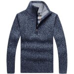 Pull homme funmoon - laine - coupe large fit - encolure ronde - automne hiver