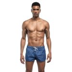 Funmoon shorts de bain hommes 8 couleur solide s�chage rapide planche surf natation plage courte course ...
