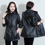 Funmoon trench femmes tee shirt casual slim zipper manches longues bomber chaude long