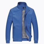 Funmoon - veste hommes debout col veste couleur unie vest