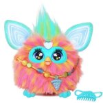 Furby corail 15�accessoires peluche interactive pour filles et gar�ons animatronique activ� par la voix ...