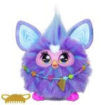 Furby violet 15�accessoires peluche interactive pour filles et gar�ons animatronique activ� par la voix ...