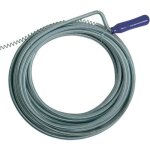 Furet déboucheur de canalisations à ressort 10m x 9mm - silverline - outil de plomberie Furet déboucheur de canalisations à ressort 10m x 9mm - silverline - outil de plomberie