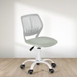 Chaise de bureau - furniturer - ergonomique - hauteur r�glable - pivotante - assise tissu sans accoudoir ...