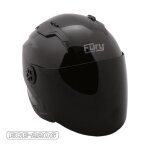 Fury casque jet fast ii (ece 22. 06) avec visire teinte