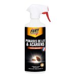 Fury - punaises de lit & acariens - action choc foudroyante - sans odeur ne tache pas et incolore - 500 ...