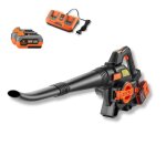 Fuxtec kit souffleur / aspirateur de feuilles � batterie 40v fx - e2lbsset