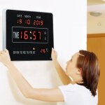 Fydun horloge de calendrier num�rique affichage de temp�rature de temps dhorloge de calendrier �lectronique ...