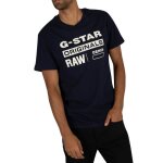 T - shirt graphique g - star homme - bleu - manches courtes - col arrondi T - shirt graphique g - star homme - bleu - manches courtes - col arrondi
