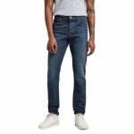 Jean g - star raw 3301 slim homme - bleu - worn in deep teal - 30w - 32l Jean g - star raw 3301 slim homme - bleu - worn in deep teal - 30w - 32l