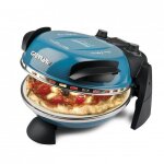 G3ferrari delizia - four � pizza - 1200w - acier inoxydable - rouge et noir - classe �nerg�tique a