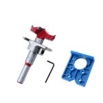 Gabarit de per�age pour charni�re inf - blanc