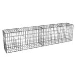 Gabion dimensions 200x50x30cm - mur avec pierres - mur de soutnement - paroi bordure de jardin - avec ...