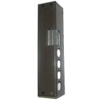 Gche lectrique marron gauche pour serrure 448 - 468 - mottura - 94084v