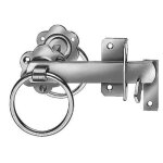 Gah - alberts 210250 verrou de portillon avec surface galvanis�e bichromat�e pour portails hauts ou portes ...
