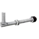 Gah - alberts paire de gonds � visser avec surface galvanis�e � chaud dorn 16 mm / 190 mm / m16 - 410803 ...