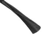 Gaine de c�ble flexible - hama - universelle - 20 - 40 mm - 18 m - noir
