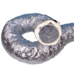 Gaine phonique - 100mm x 1mtre - ouate et alu - winflex
