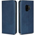 Galaxy s9 coque portefeuille en cuir v�ritable �tui?ferm� cover avec support pour samsung galaxy s9 5. ...