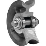 Galet fonte gorge ronde 150mm - mantion - 1009gr