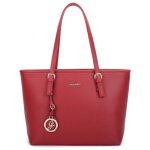 Sac cabas gallantry - rouge - grande capacit� - synth�tique