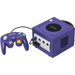 Console de jeux - nintendo - game cube - couleur violet - modèle bleu - console de salon Console de jeux - nintendo - game cube - couleur violet - modèle bleu - console de salon