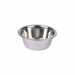 Gamelle pour chien & chat repas 11cm argent