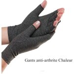 Gants anti - arthrite chaleur et compression pour soulager la douleur de larthrite rhumatode et de larthrose ...