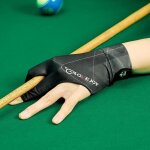 Gant de billard - momotou - main gauche - poignet réglable - tissu élastique - antidérapant Gant de billard - momotou - main gauche - poignet réglable - tissu élastique - antidérapant