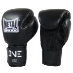 Gants de boxe dentraînement enfant metal boxe one - noir - 14 ans Gants de boxe dentraînement enfant metal boxe one - noir - 14 ans