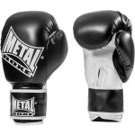 Gants de boxe entrainement metal boxe - noir - 16 oz