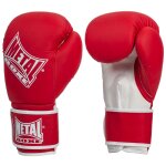 Gants de boxe - métal boxe - rouge - mousse injectée - mixte - usage régulier Gants de boxe - métal boxe - rouge - mousse injectée - mixte - usage régulier