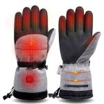 Gants chauffants lectriques gants hiver pour homme femme gants chauffants hiver pour cyclisme ski de ...