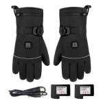 Gants chauffants lectriques thermiques pour hommes - ski escalade snowboard motocross - type 2 avec ...