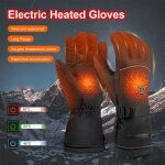 Gants chauffants - gants moto hiver - piles non incluses - �cran tactile gants chauffants �lectriques ...