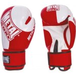 Gants comptition amateur anglaise metal boxe rouge