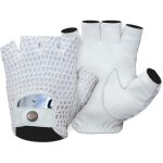 Gants de conduite mitaine - cuir - blanc - taille xxl - respirants - style vintage rtro