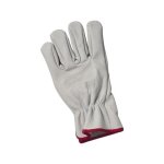 Gant cuir de bovin tout fleur - marque inconnue - taille 8 - manutention lgre - milieu sec