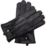 Torrente couture gants cuir avec doublure polaire milo noir homme Torrente couture gants cuir avec doublure polaire milo noir homme