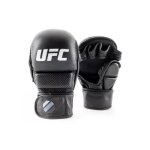 Gants dentra�nement mma - ufc - sparring pro - cuir v�ritable - taille l / xl - noir