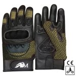 Gants femme moto scooter itouch homologu�s ce en cuir + logo motard gants souples tactiles & respirants ...