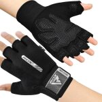 Gants de fitness respirant anti - d�rapant rdx - noir