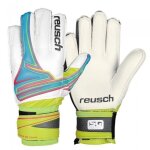 Gants de football reusch junior argos sg plus bleue - enfant - mixte - blanc