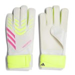 Gants de gardien - adidas - predator gl trn j - blanc - soft grip - junior