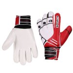 Gants de gardien de but de football pour enfants en latex anti - drapant