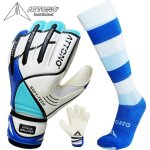 Gants de gardien avec protection des doigts - attono - set avec chaussettes - football - respirant