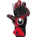 Gants de gardien uhlsport powerline supersoft - noir / rouge / blanc - taille 9