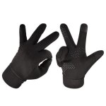 Gants pour hommes en hiver cran tactile impermable au vent brosse  cheveux gants de sport extrieur ...